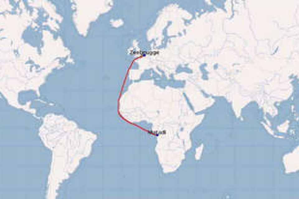 Mama Mobokoli Route Zeebrugge to Matadi b1de836c